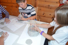 Workshop ''Old houses-little forms'', Children's Week